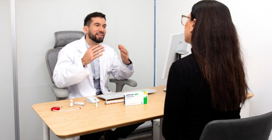 Consulta presencial con el Dr. Tamburini en Las Condes